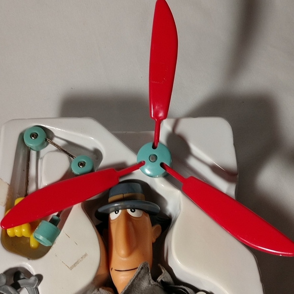 Vintage Inspector Gadget Action Toy Original Box - Picture 6 of 15
